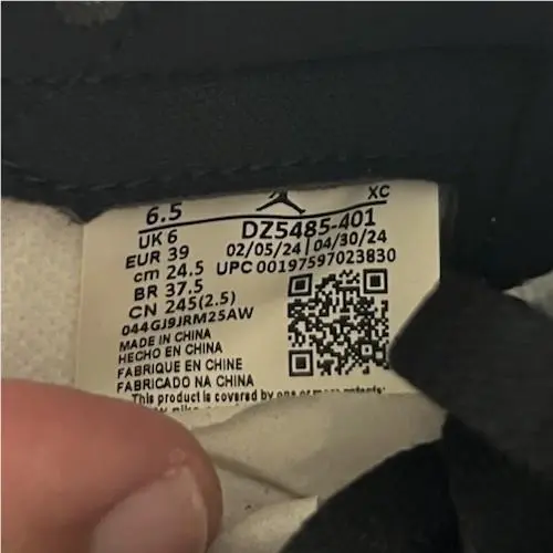 Nike shoes - Air Jordan 1 - Air - Blue 5