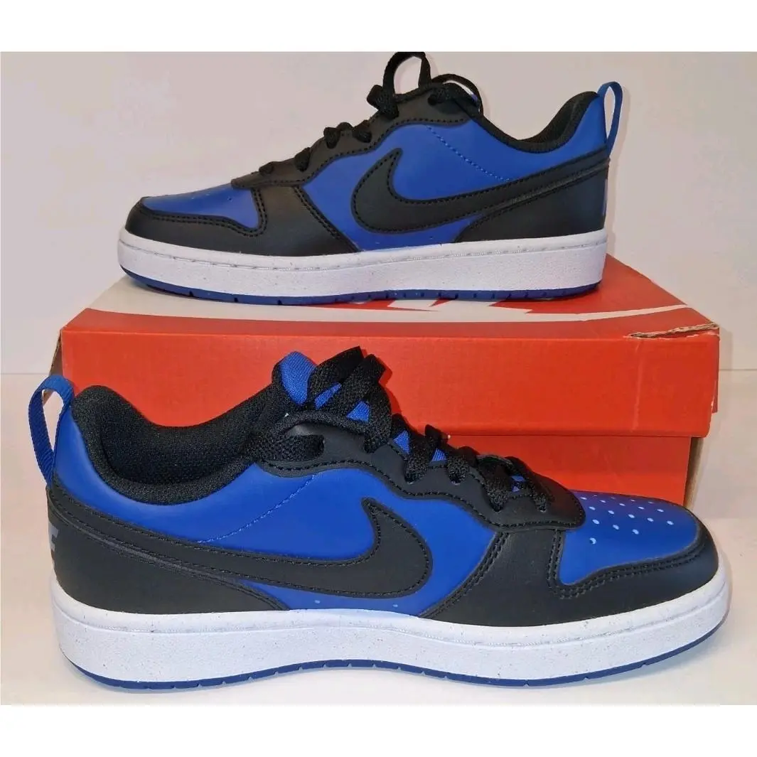 Nike shoes - Nike Court Borough - Court Borough - Game royal/black/white 0