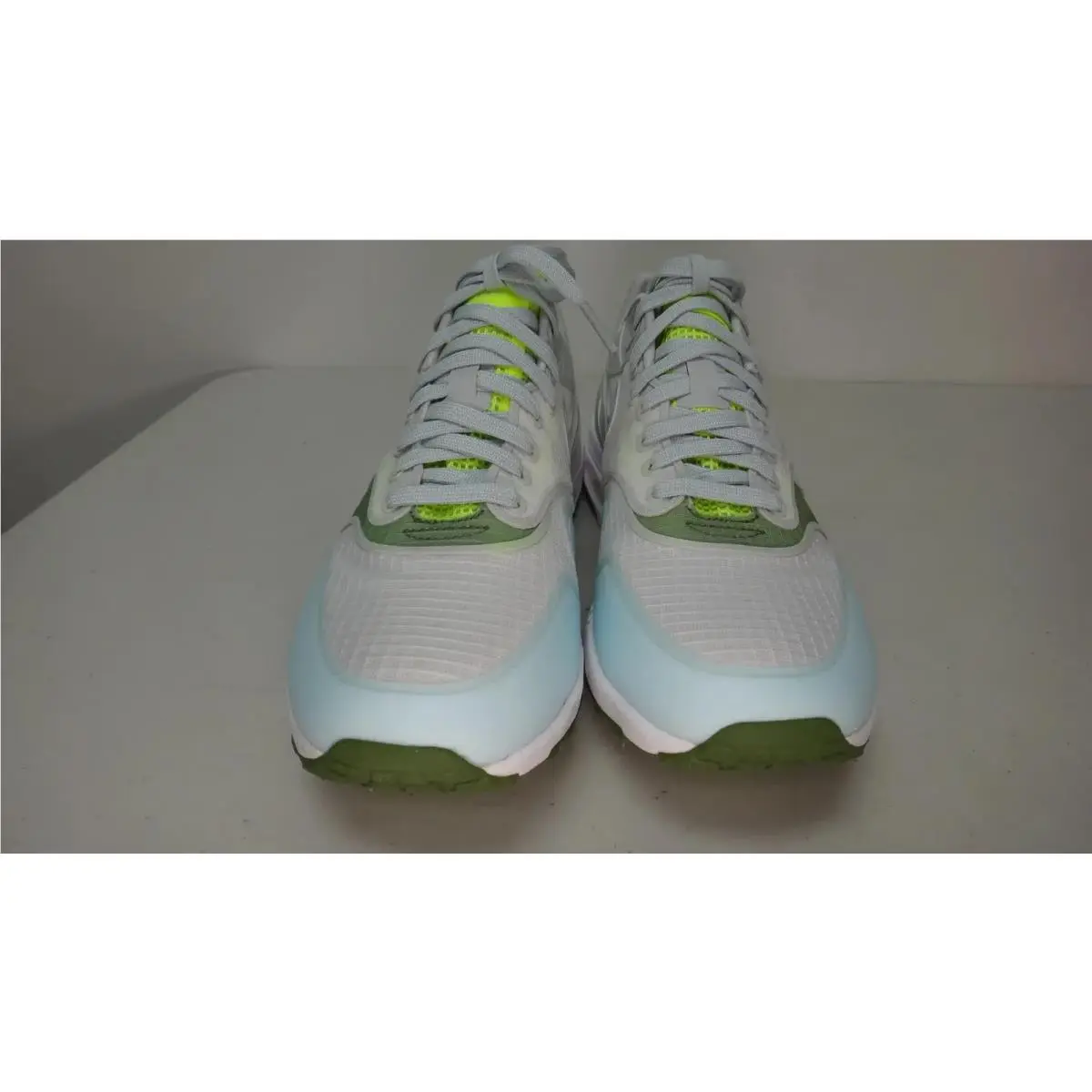 Nike shoes - Air Max 1 Ultra 2.0 SI - 881103-101 - White Light Blue Volt Green 2