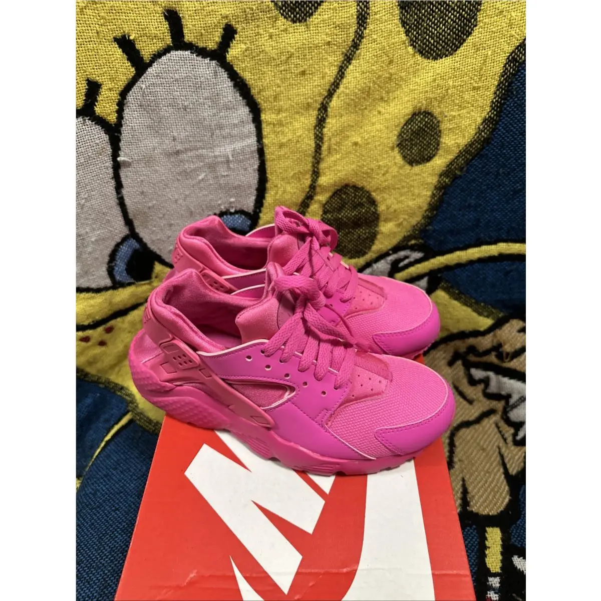 Nike shoes - Nike Huarache Run - Huarache Run - Pink 0