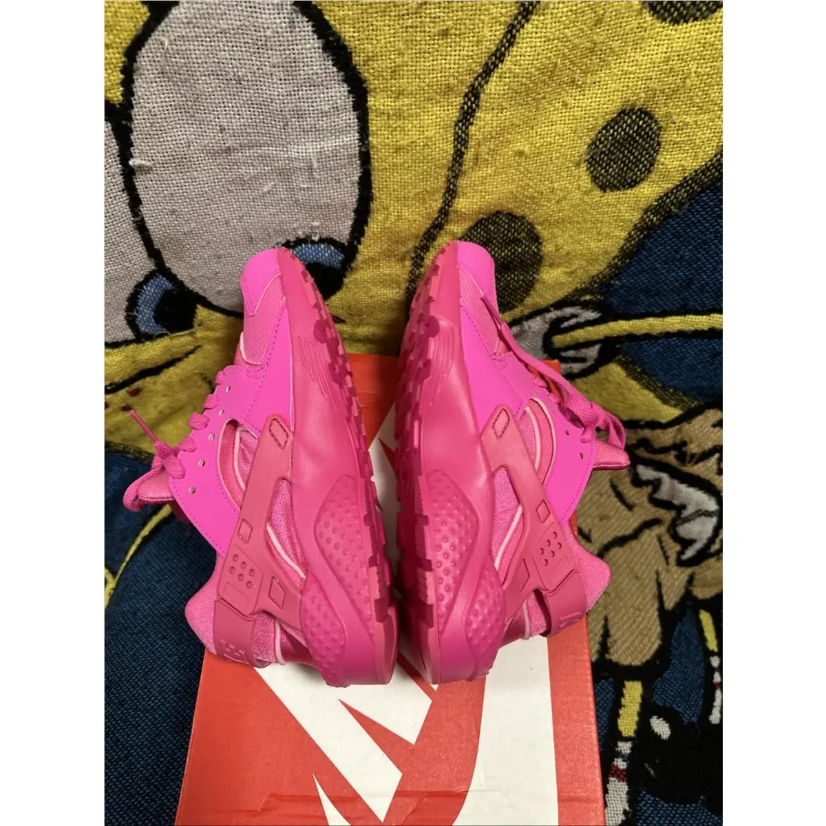 Nike shoes - Nike Huarache Run - Huarache Run - Pink 4