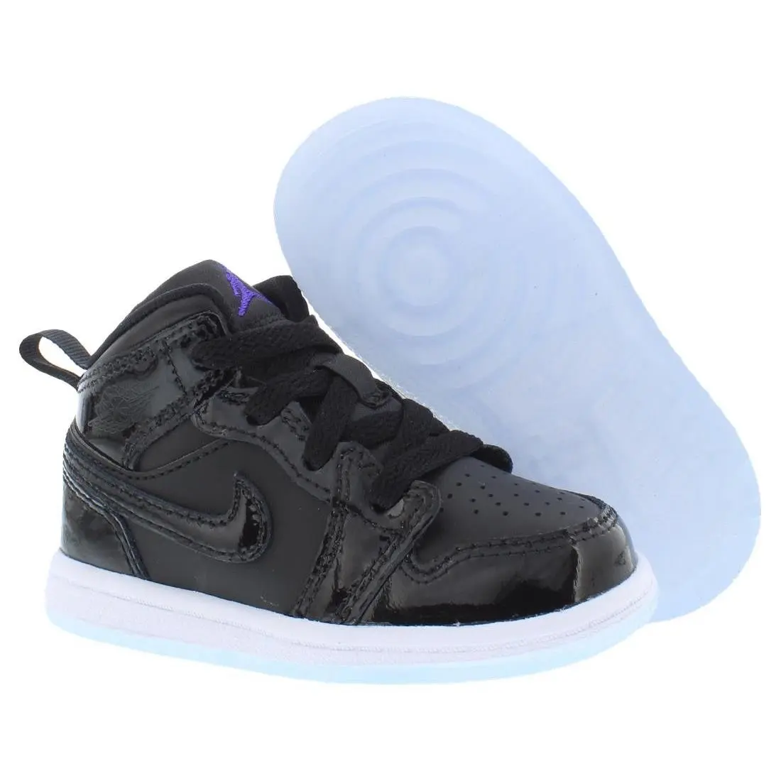 Nike Jordan 1 Mid Se Infant/toddler Shoes Size 6 Color: Black/dark