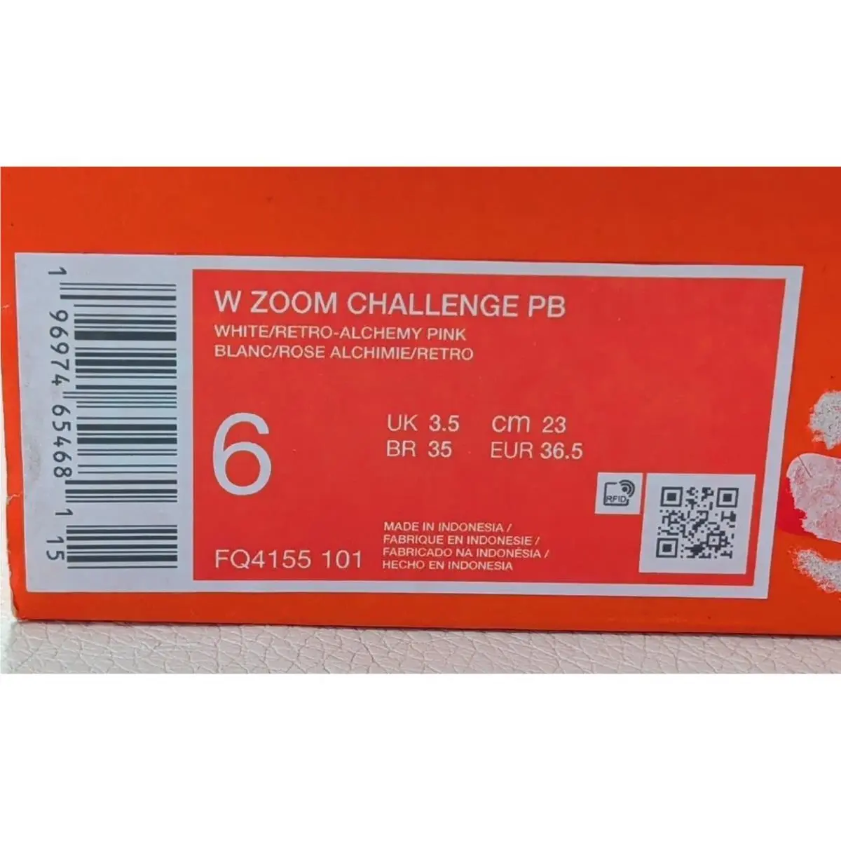 Nike shoes - Nike Zoom Challenge PB - Zoom Challenge - FQ4155-101 - White (UPC: 196974654681) 8