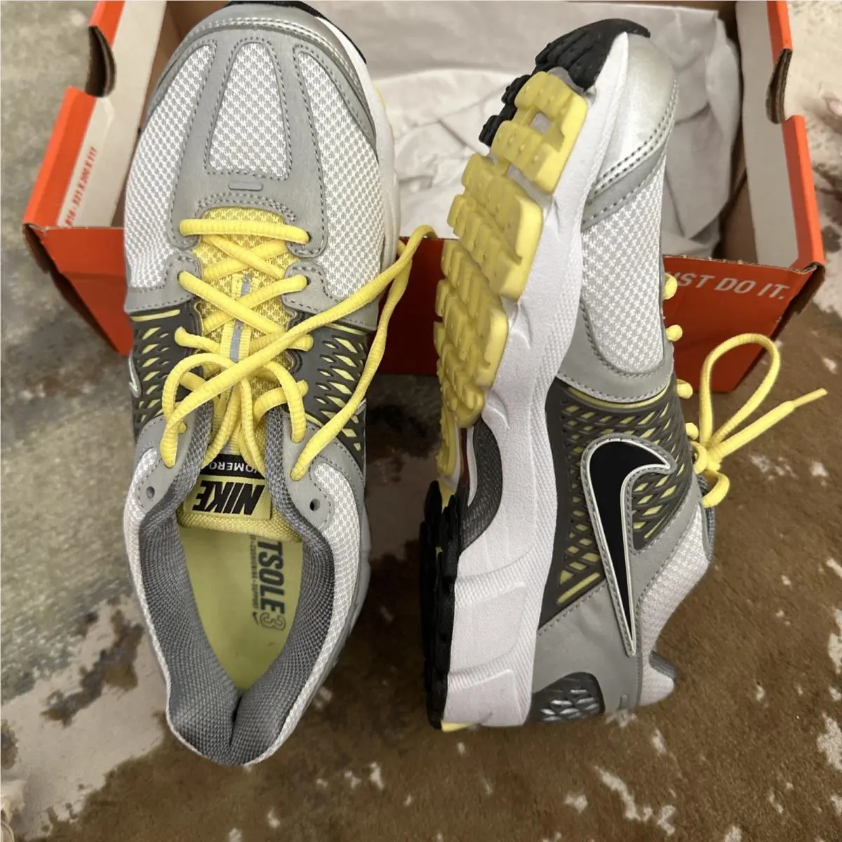 Nike shoes - Nike Air Team - Air Team - White/yellow 2