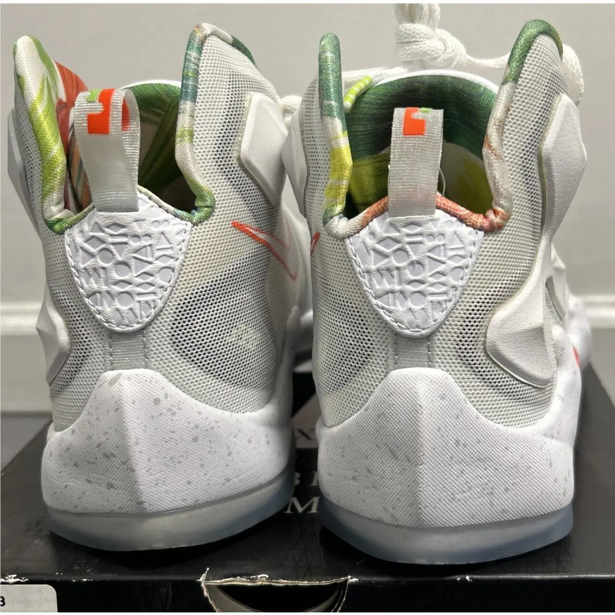 Nike shoes - Nike Lebron XIII GS Easter - White (UPC: 0886066993117) 2