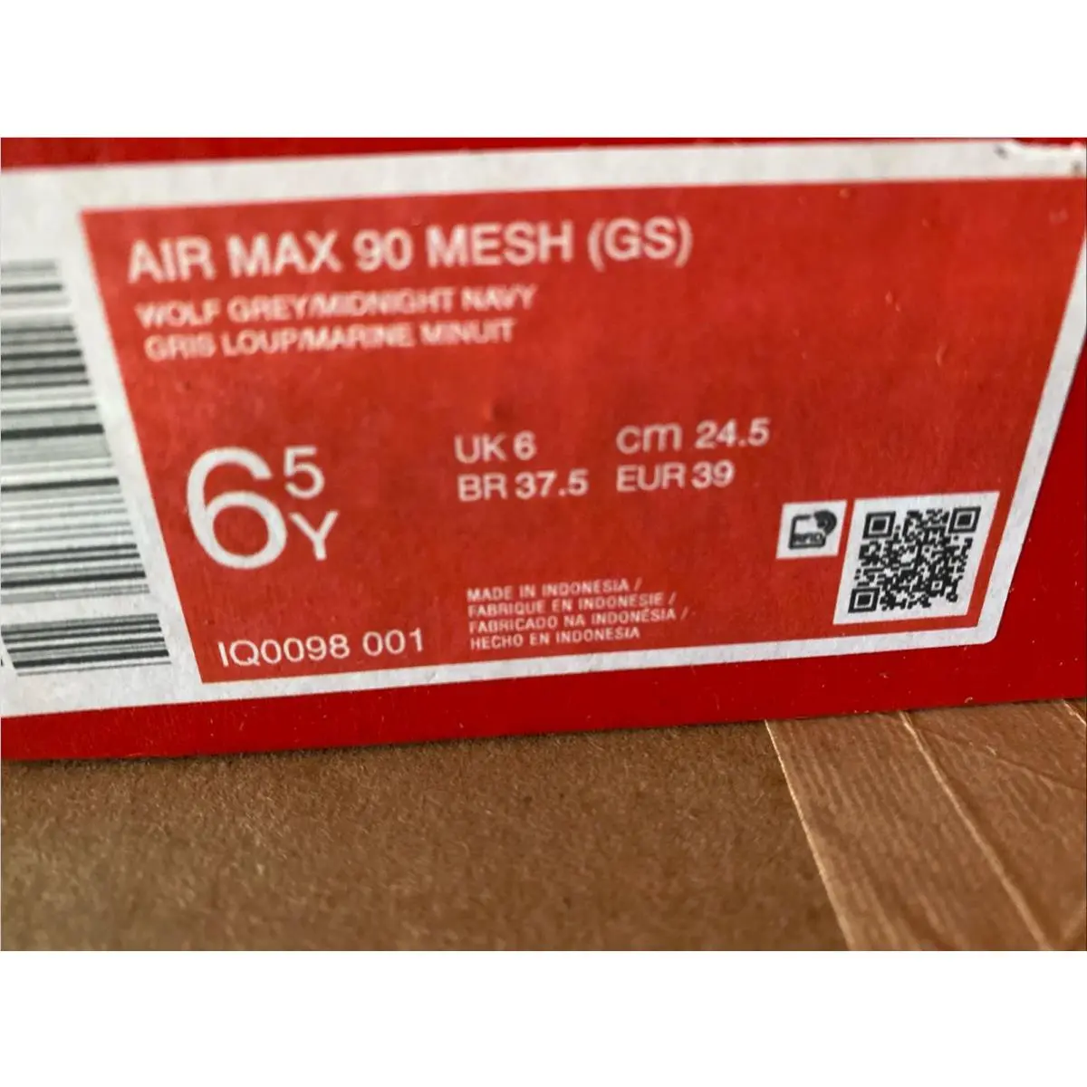Nike shoes - Air Max 90 GS - Air Max - Gray 5