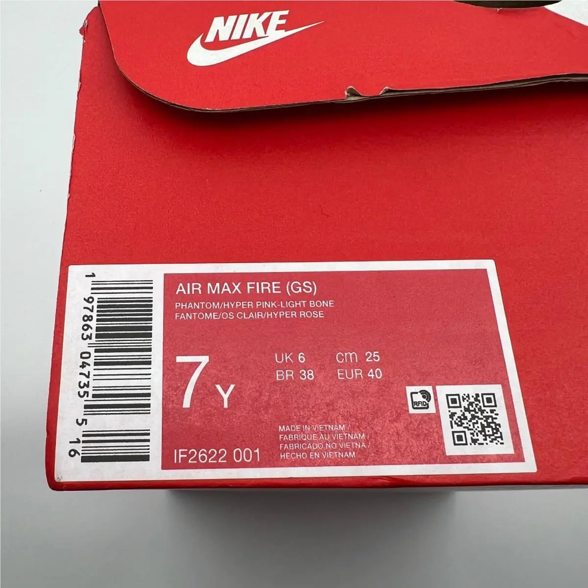Nike shoes - Nike Air Max Fire (GS) - Pink 10