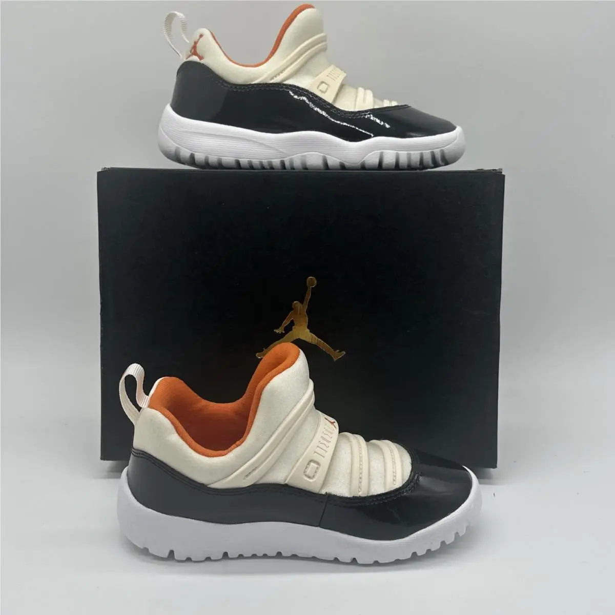 Nike shoes - 11 - Black, White, Orange (UPC: 0193151911131) 2