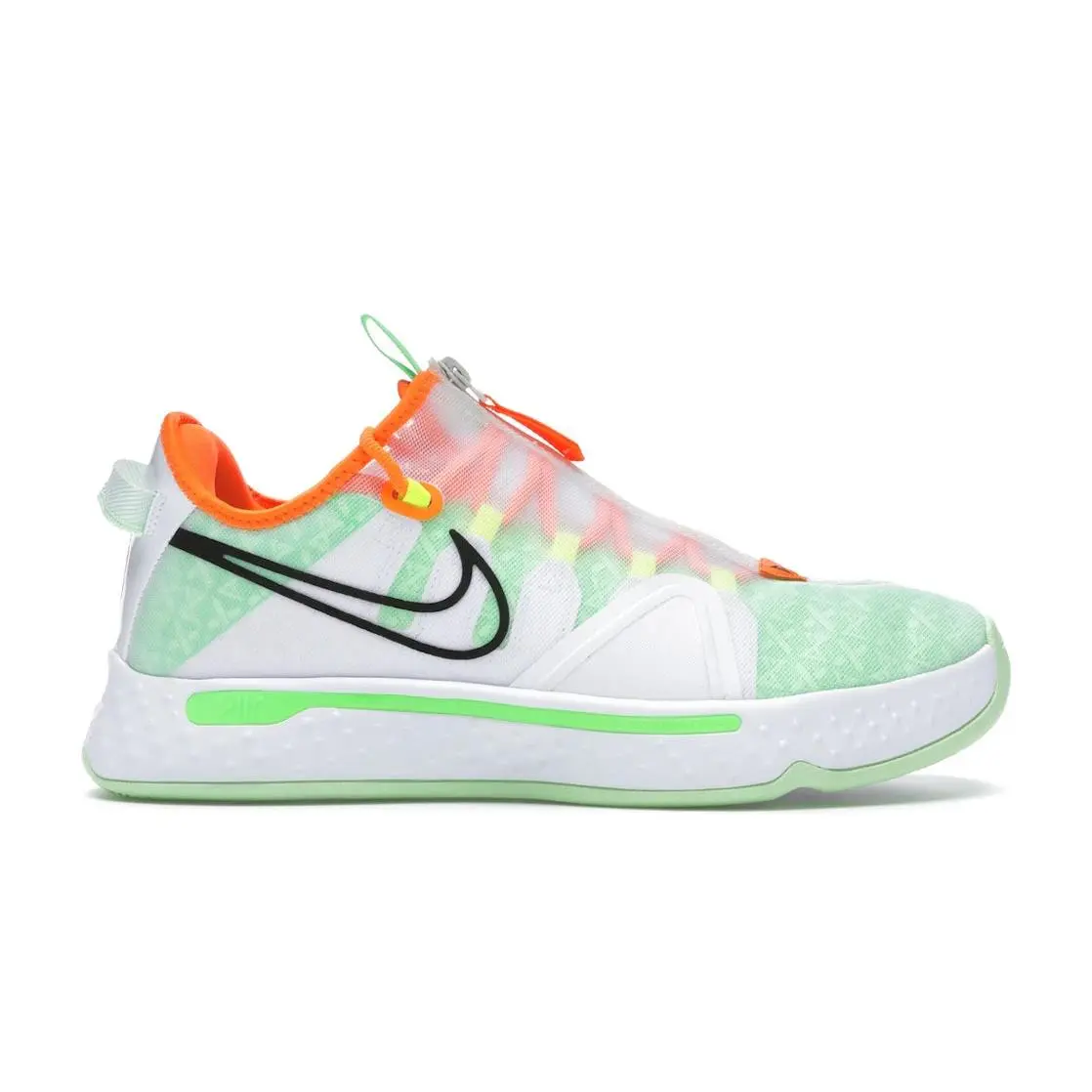 Size 3.5Y Nike PG 4 Gatorade White