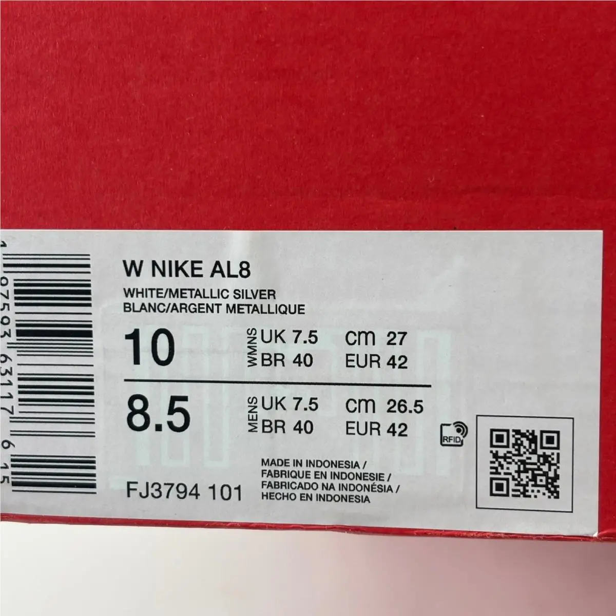 Nike shoes - AL8 - White 5