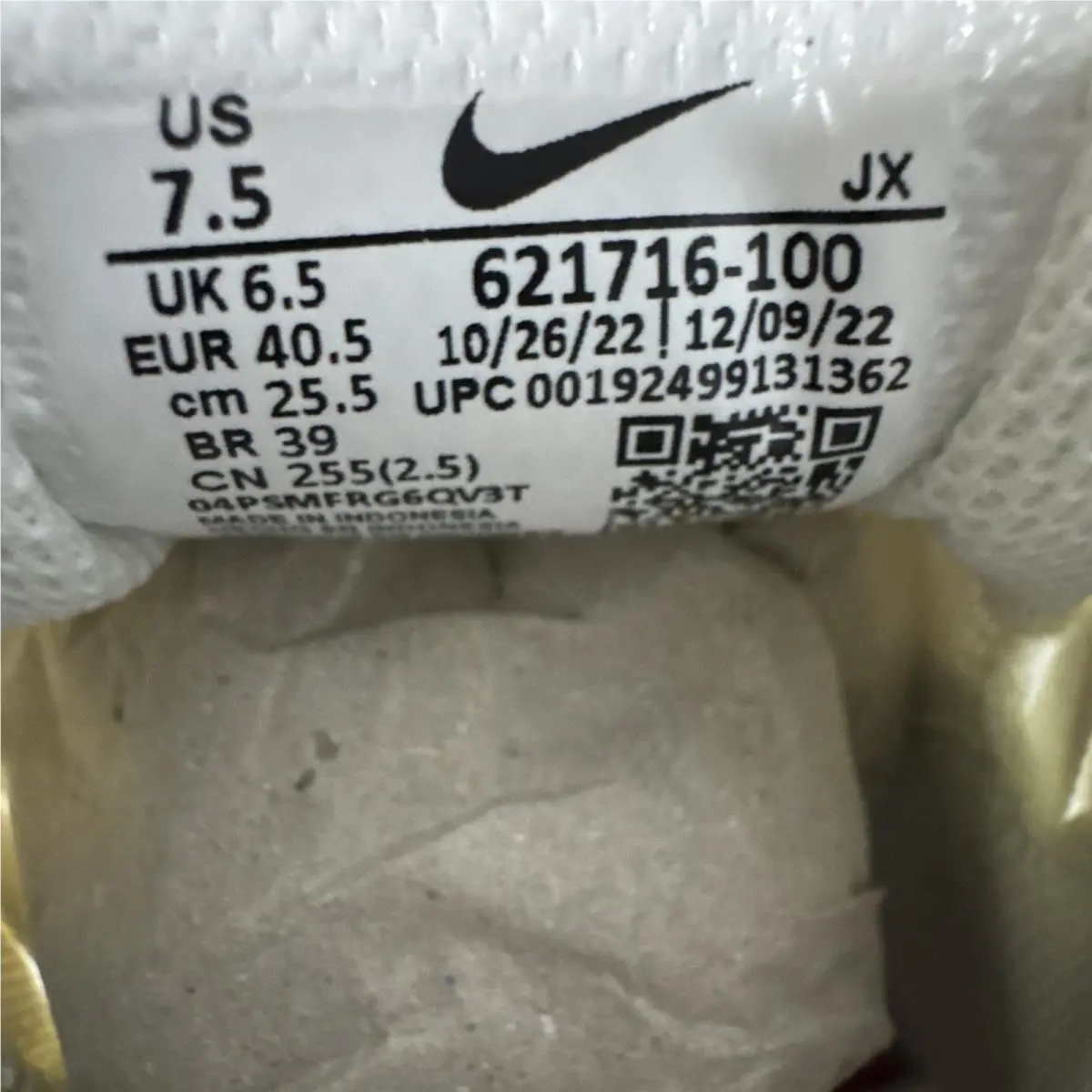 Nike shoes - Nike Reax 8 - Reax - 621716-100 - White 7