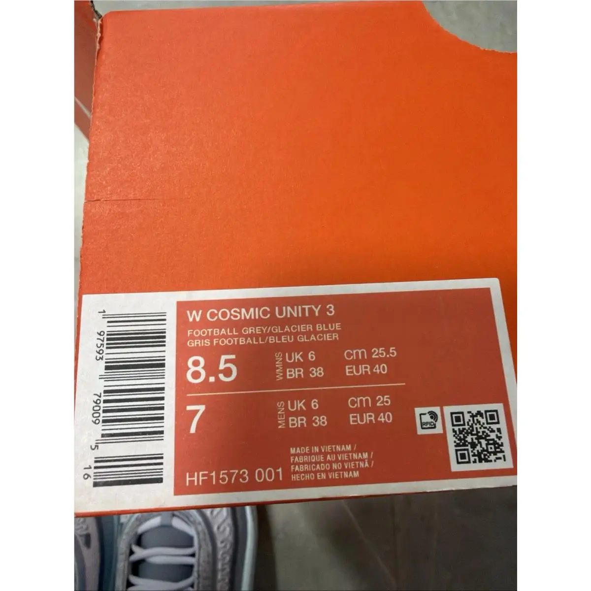 Nike shoes - Nike Cosmic Unity 3 - Cosmic Unity - HF1573-001 - Blue 5