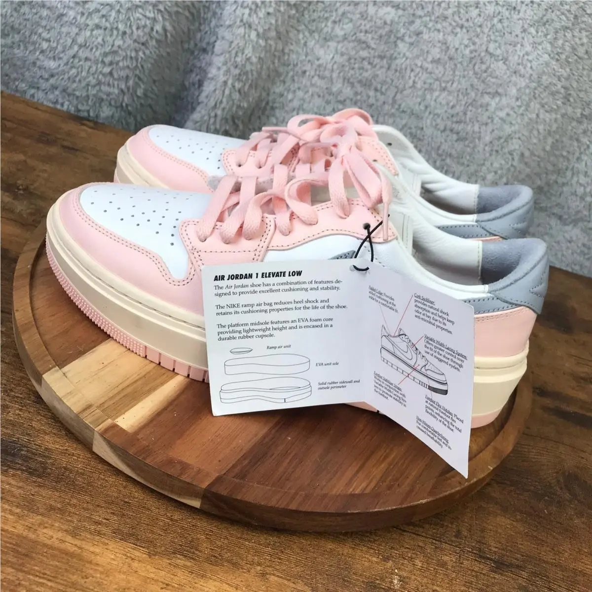 Nike shoes - Air Jordan 1 Elevate Low - Pink 4