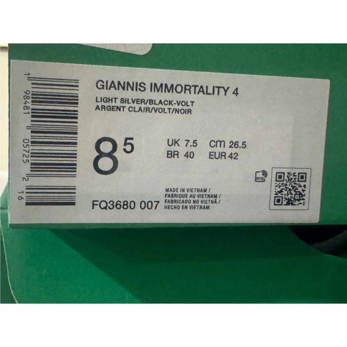 Nike shoes - Giannis Immortality 4 - Giannis Immortality - Gray 0