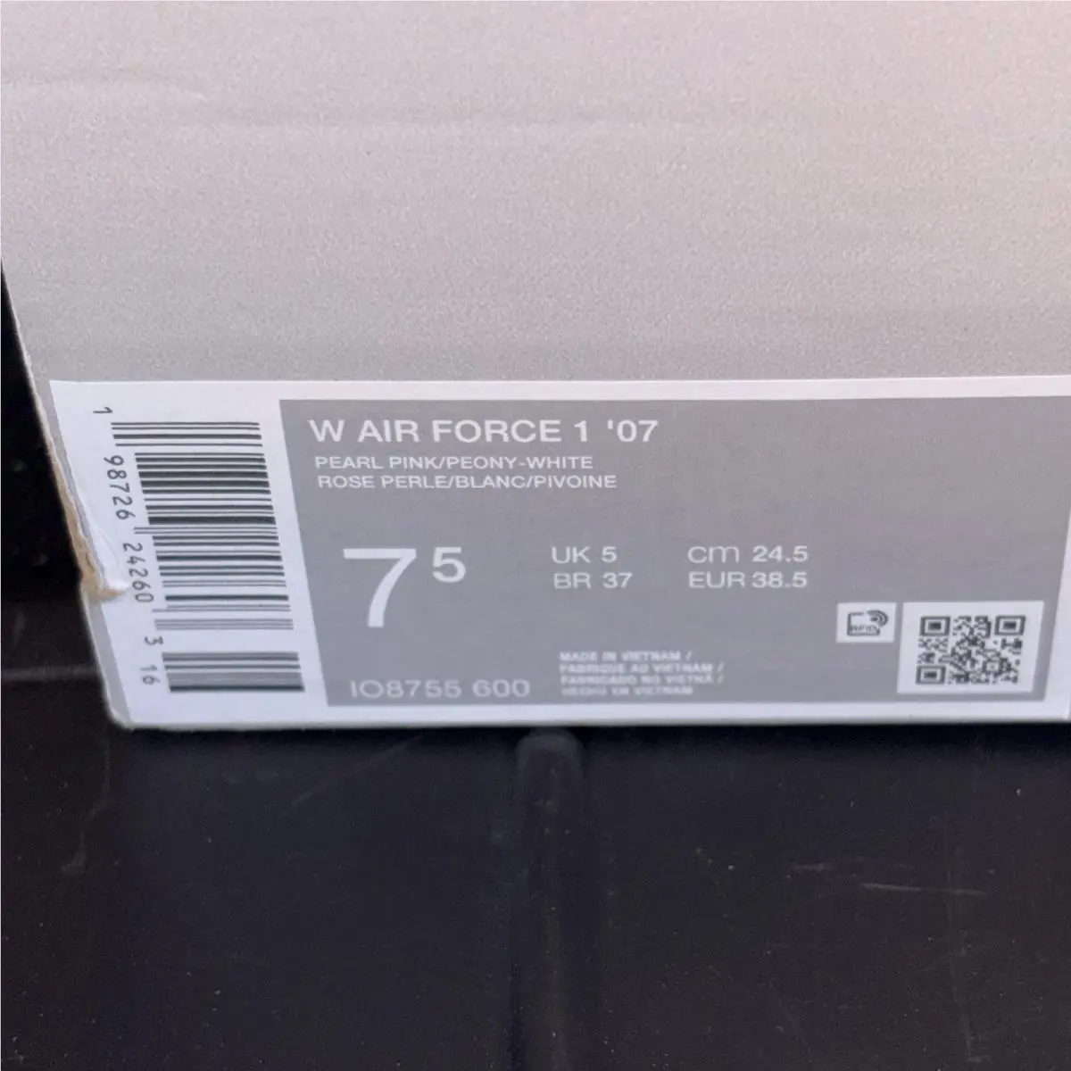 Nike shoes - Nike Air Force 1 - Air Force - IO8755-600 - Pink 6