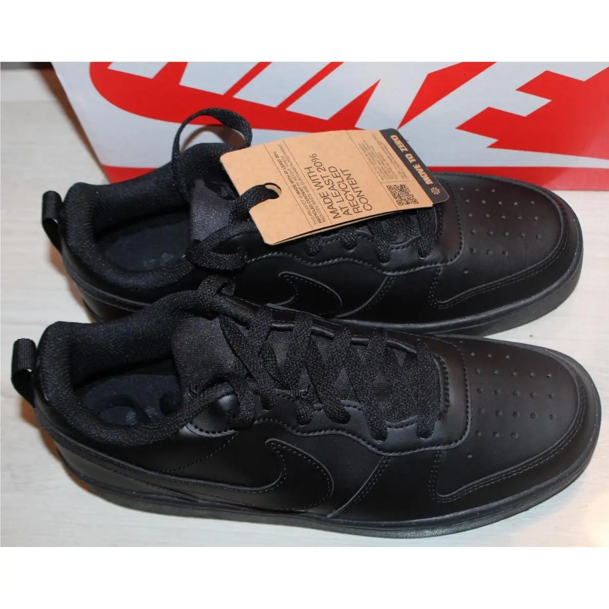 Nike shoes - Nike Court Borough Low Recraft - Black 3