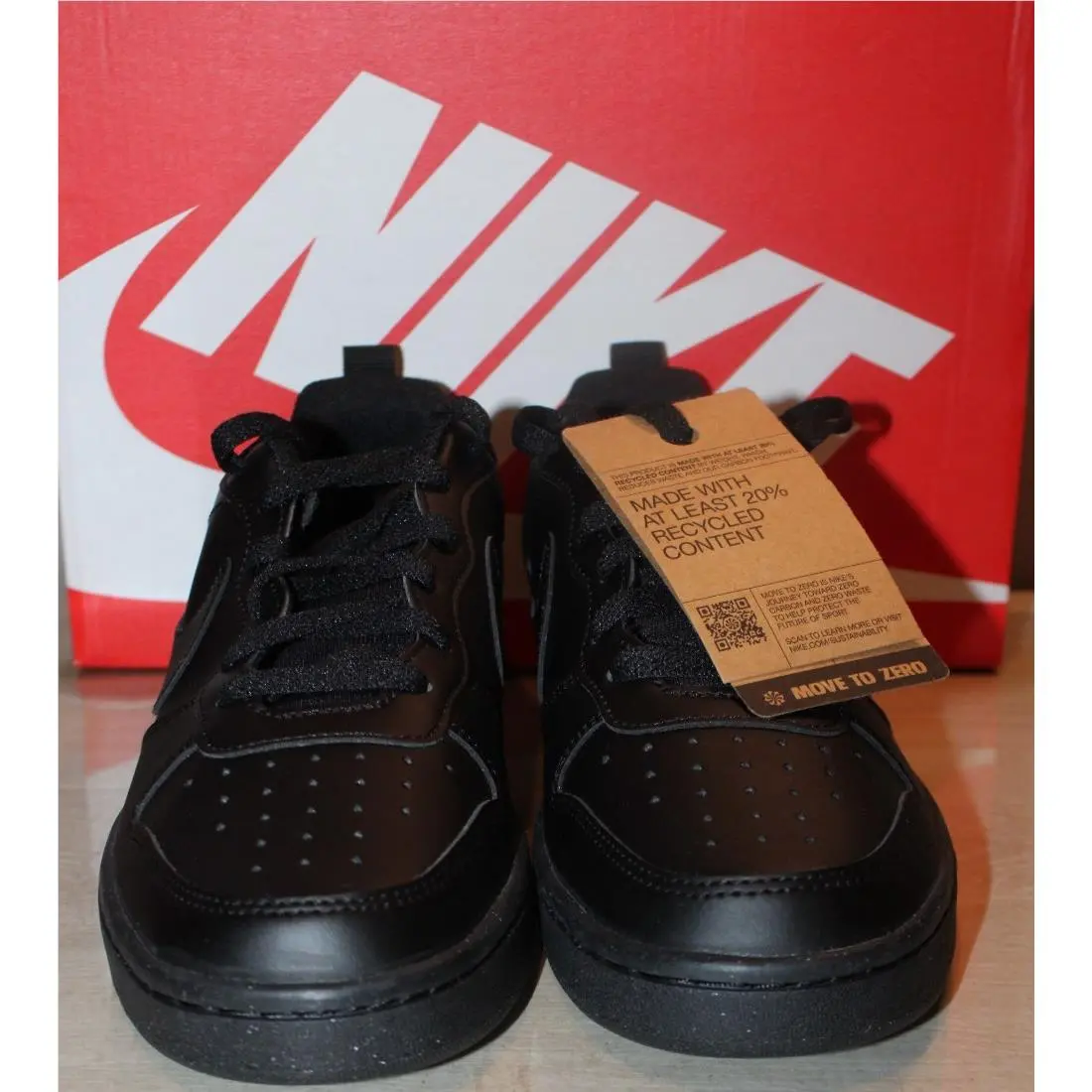 Nike shoes - Nike Court Borough Low Recraft - Black 1