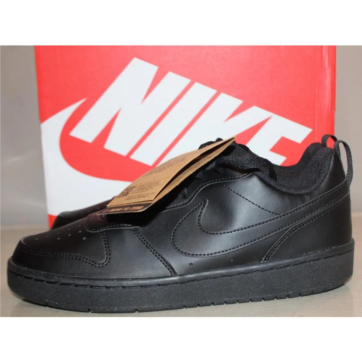 Nike shoes - Nike Court Borough Low Recraft - Black 5