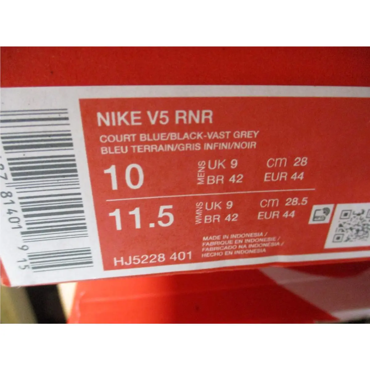 Nike shoes - Nike V5 RNR - RNR - Blue 7