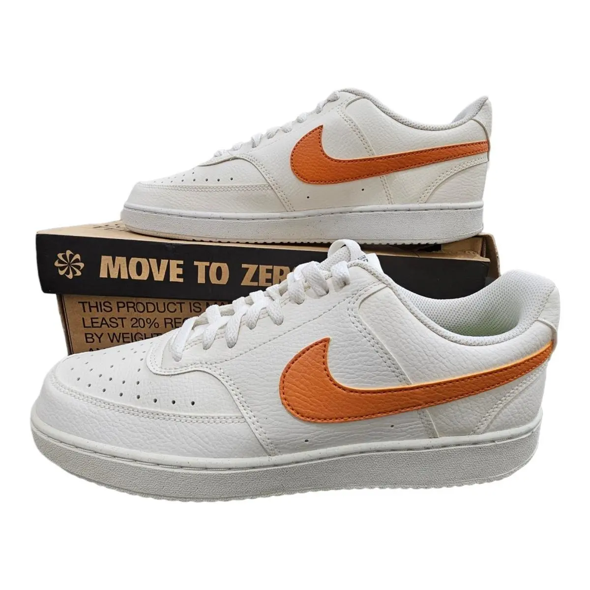 Nike Court Vision Lo Next Nature Hot Curry Shoes Sz 10.5 Mens 12 Wmn DH2987-104