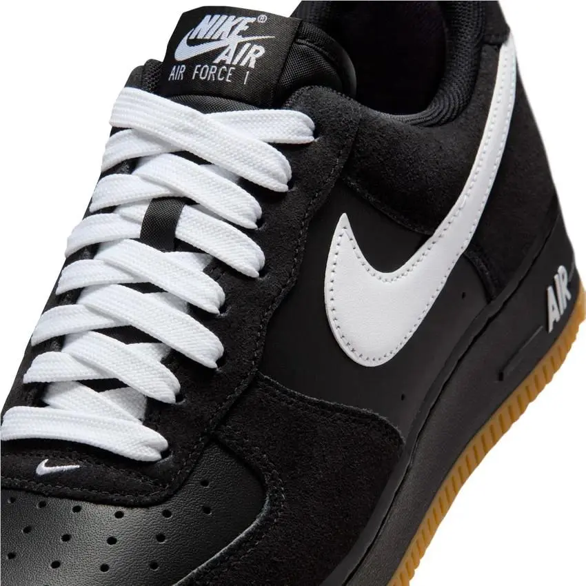 Nike shoes - Nike Air Force 1 - Air Force - Black 4