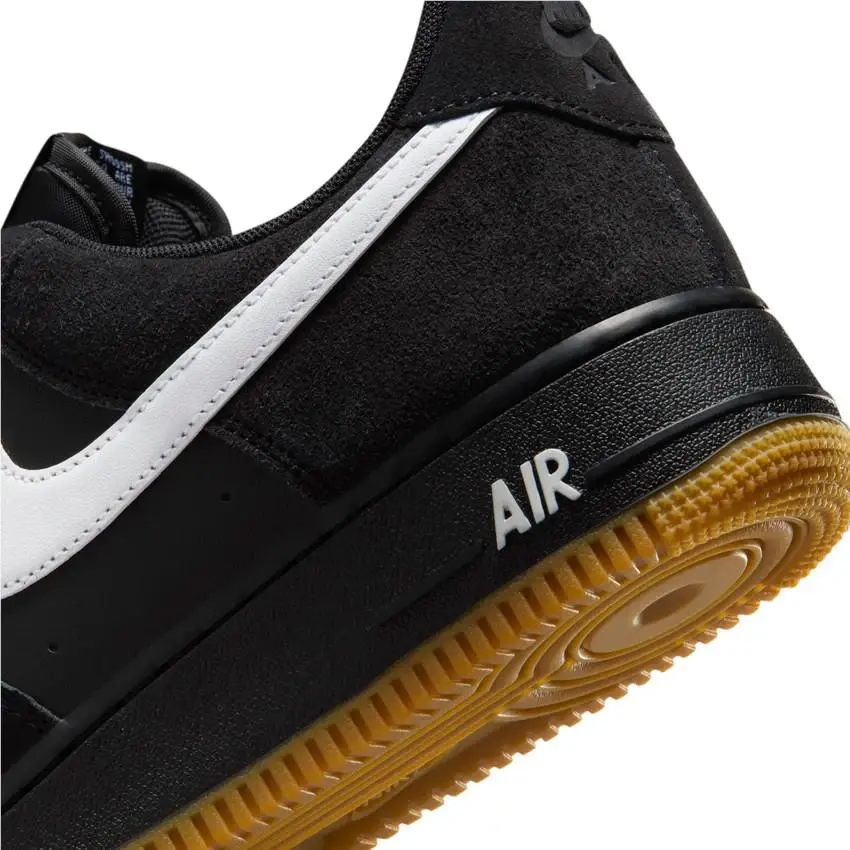 Nike shoes - Nike Air Force 1 - Air Force - Black 5