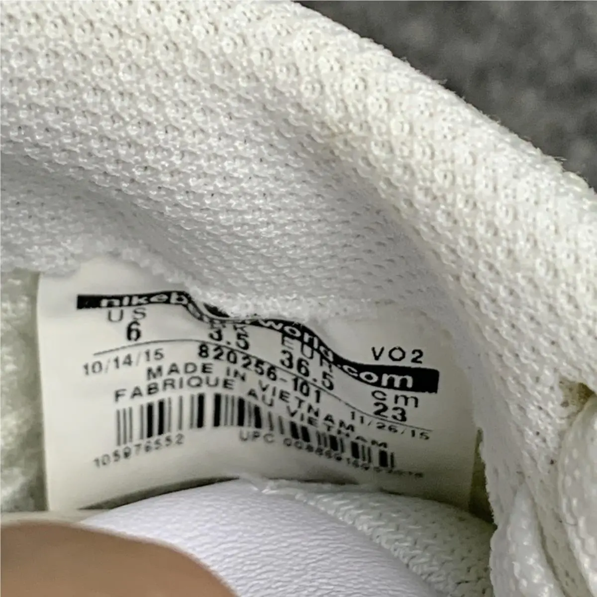 Nike shoes - Nike Air Force 1 - Air Force - 820256-101 - White 6