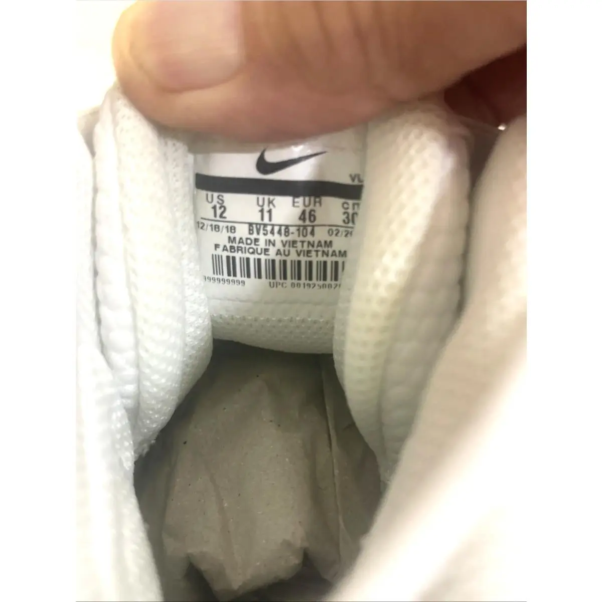 Nike shoes - Nike Force Savage - Force Savage - BV5448 104 - White (UPC: 0192500202920) 4