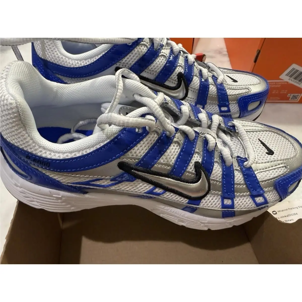 Nike shoes - Nike P-6000 GS - Blue 0
