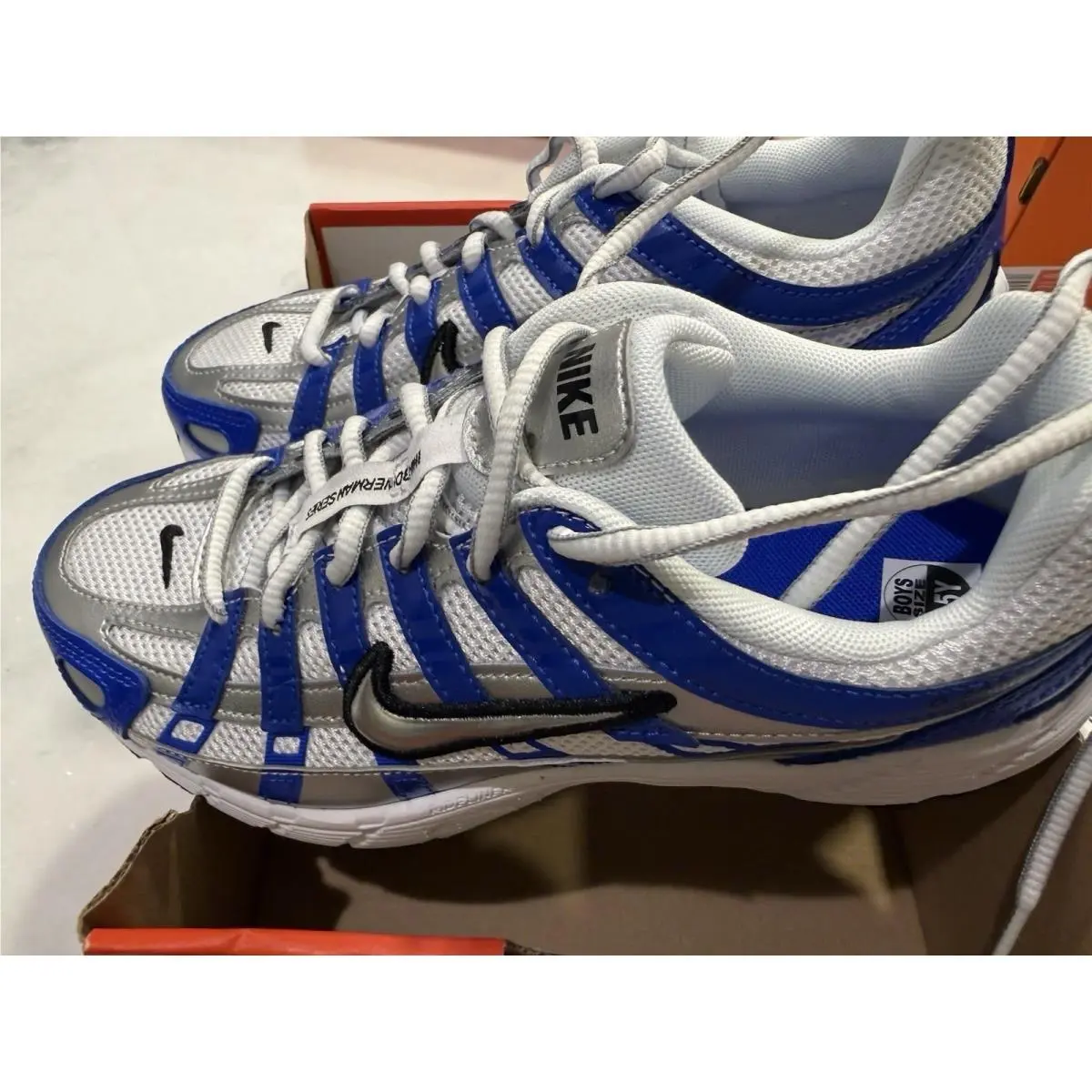 Nike shoes - Nike P-6000 GS - Blue 2