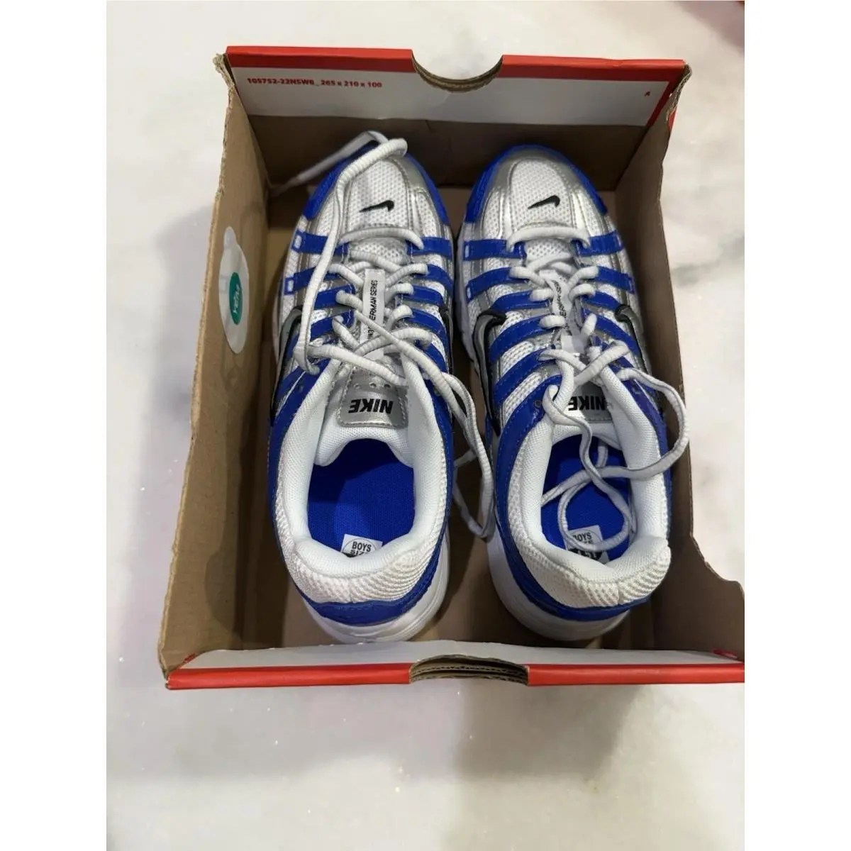 Nike shoes - Nike P-6000 GS - Blue 6