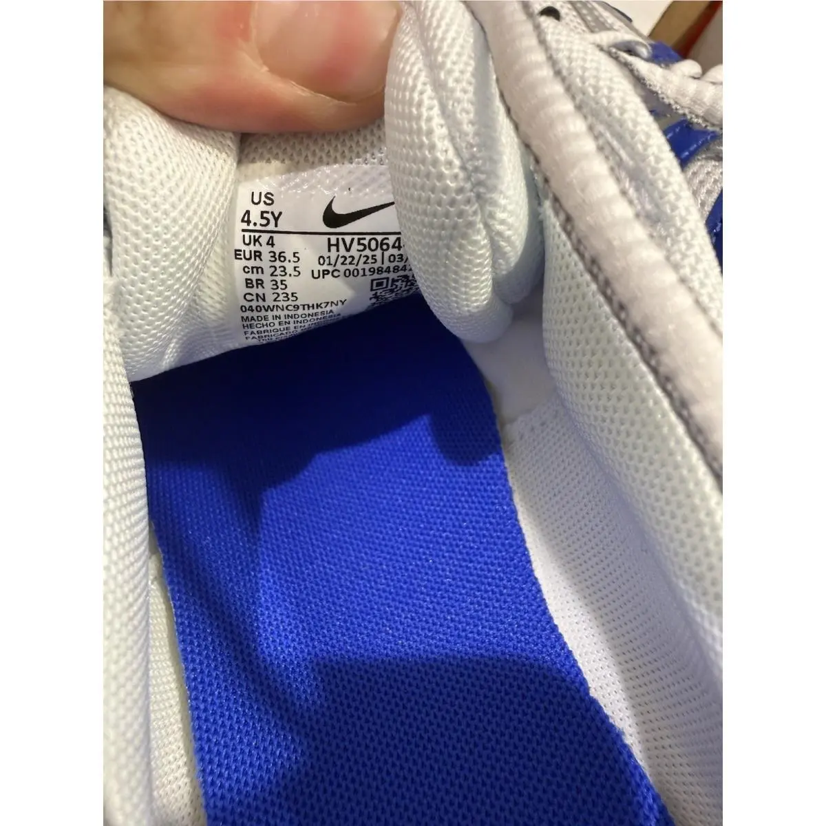 Nike shoes - Nike P-6000 GS - Blue 4
