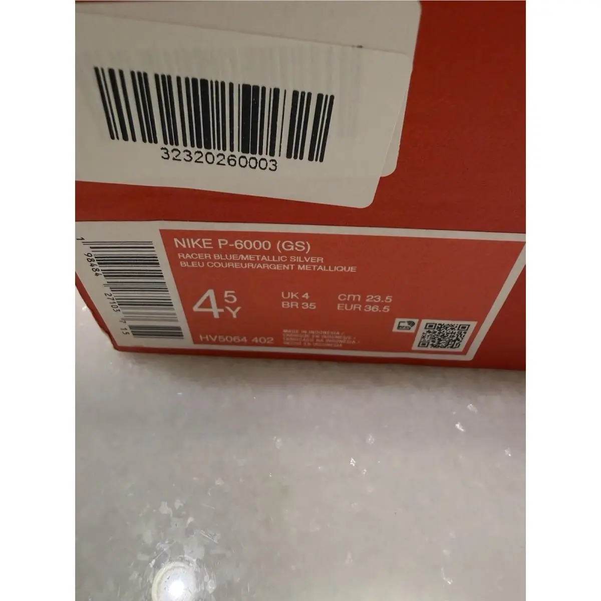 Nike shoes - Nike P-6000 GS - Blue 5