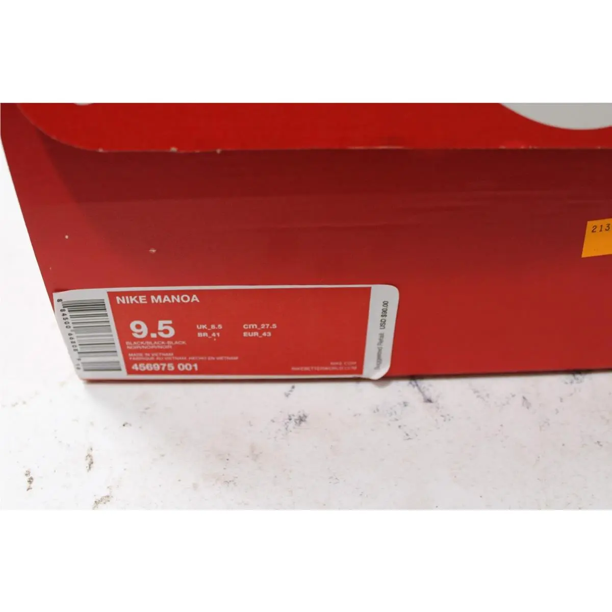 Nike shoes - Nike Manoa TXT Water Resistant - 456975 001 - Black 1