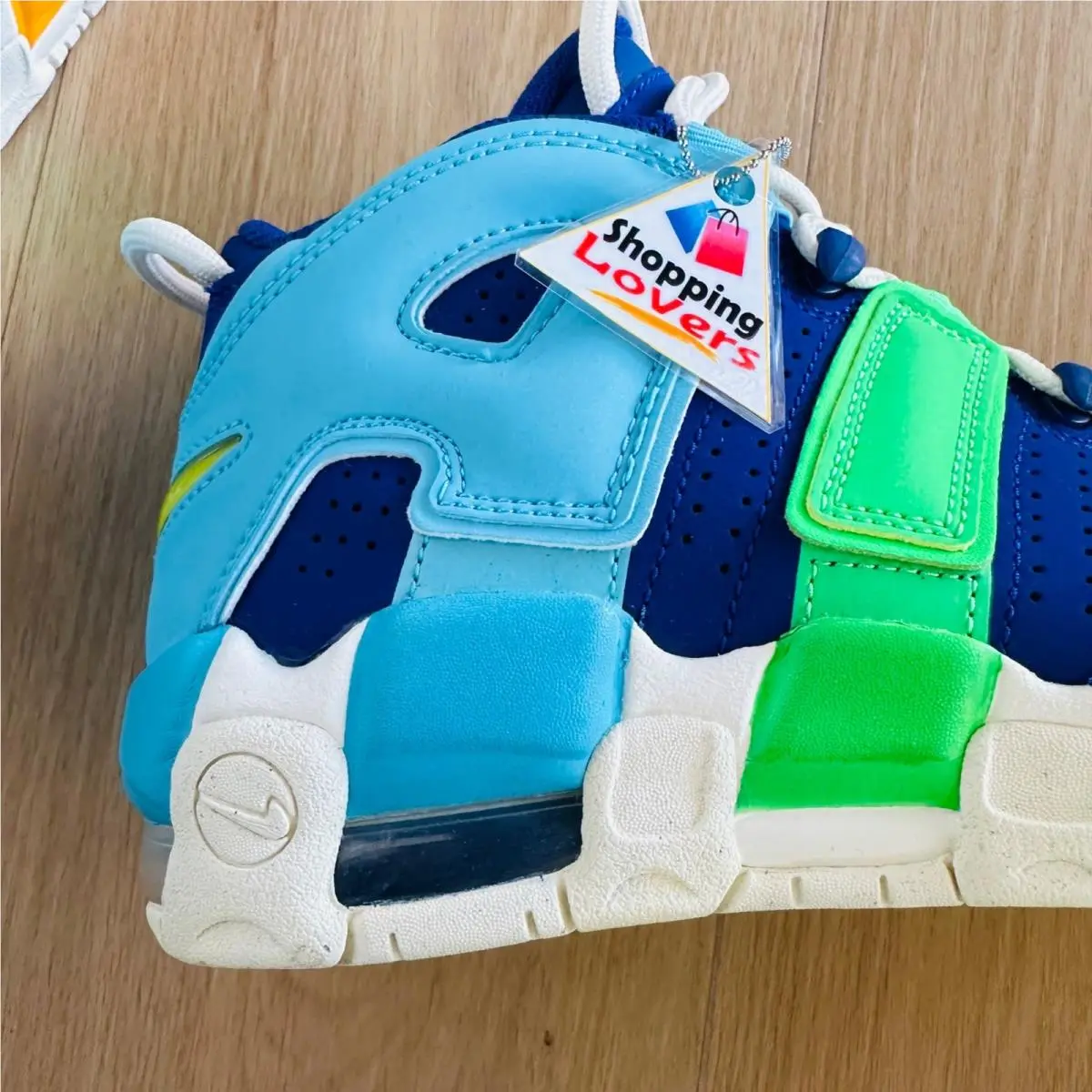 Nike shoes - Nike Air More Uptempo GS - Blue (UPC: 196604824743) 10