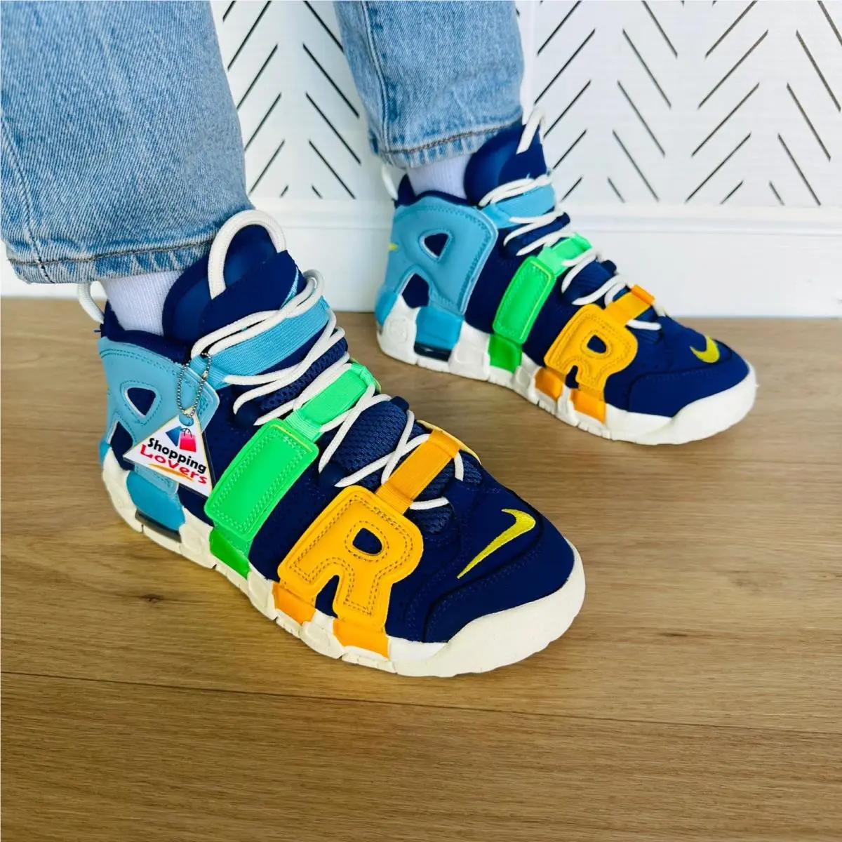 Nike shoes - Nike Air More Uptempo GS - Blue (UPC: 196604824743) 0