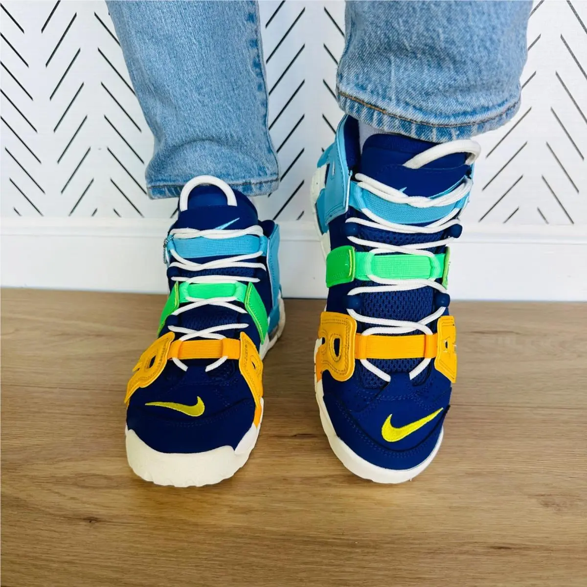 Nike shoes - Nike Air More Uptempo GS - Blue (UPC: 196604824743) 3