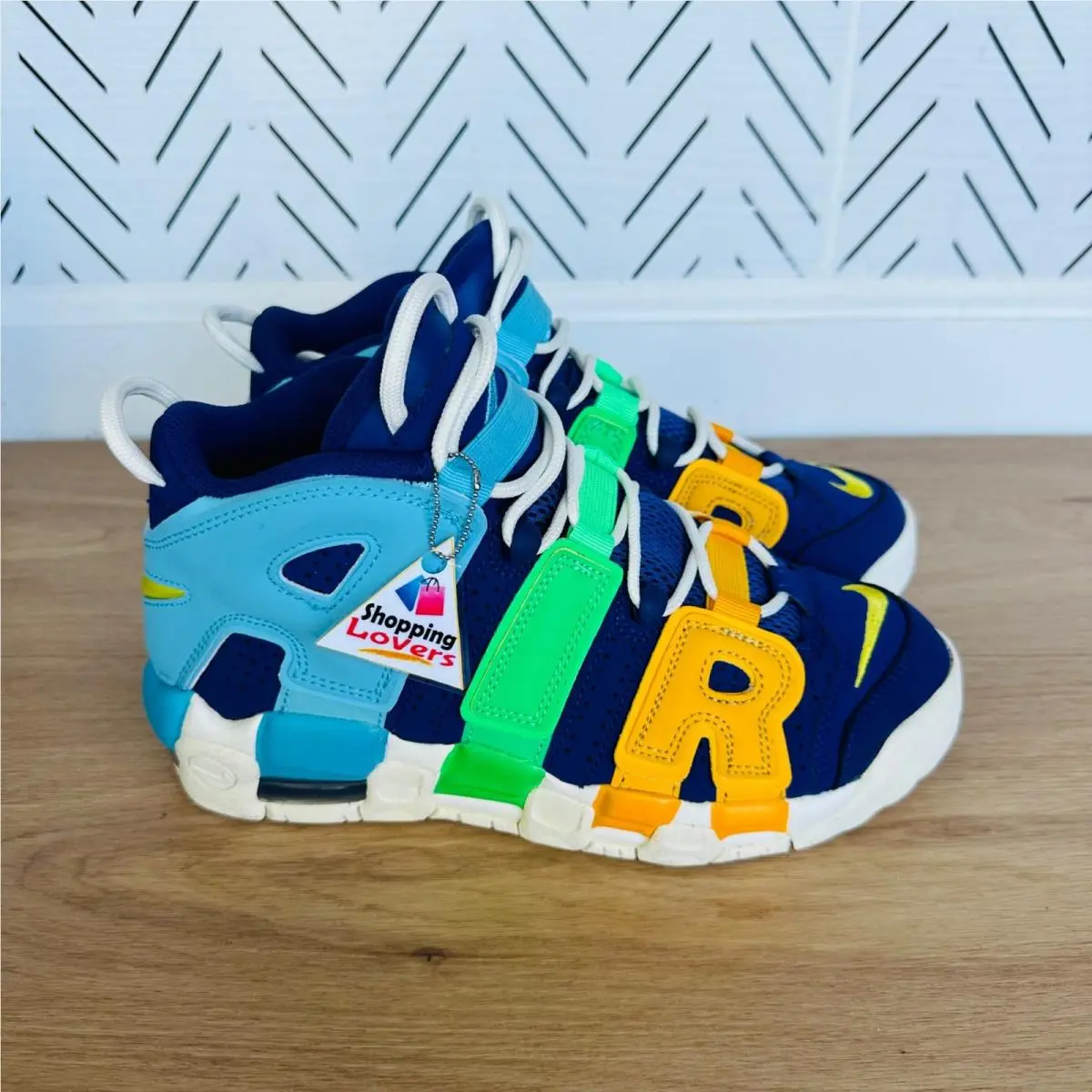 Nike shoes - Nike Air More Uptempo GS - Blue (UPC: 196604824743) 6