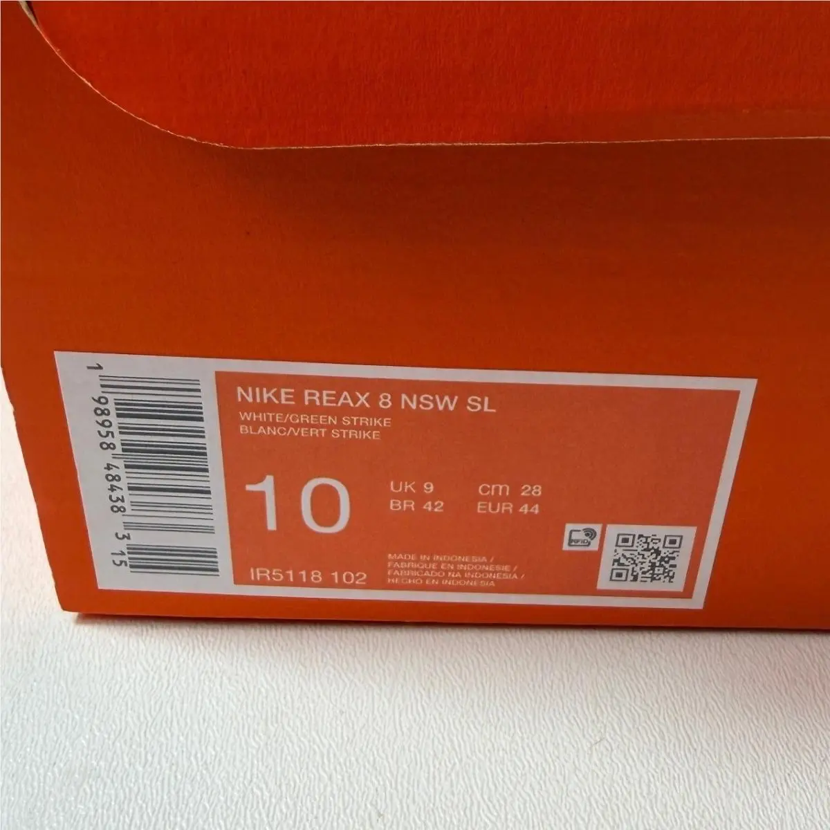 Nike shoes - Nike Reax 8 NSW SL - White 7