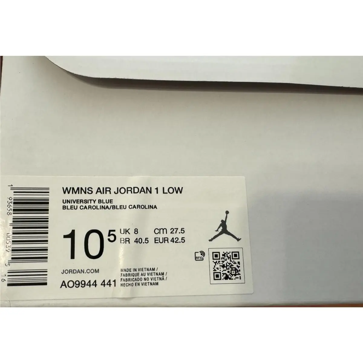 Nike shoes - Nike Air Jordan 1 - Air - Blue 3