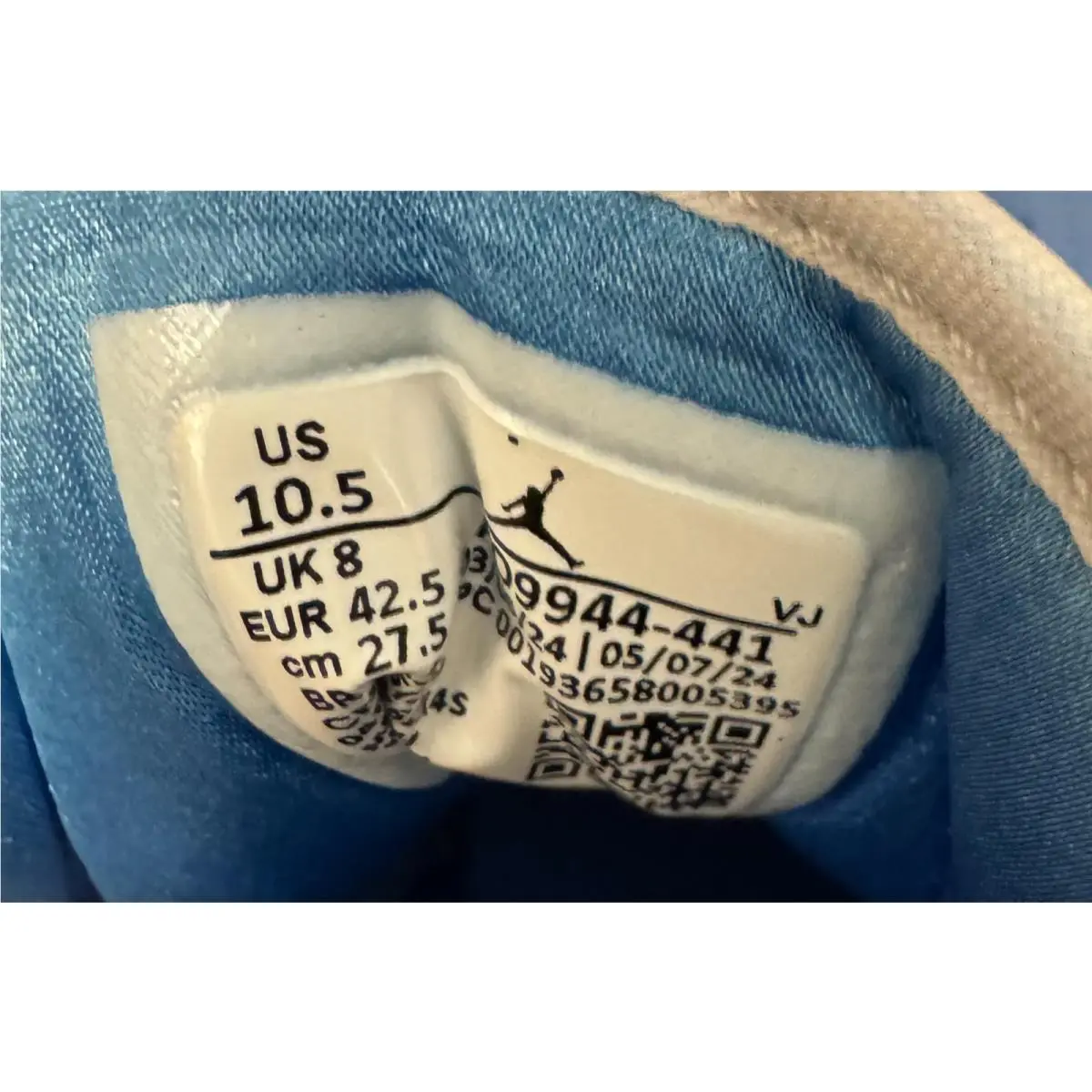 Nike shoes - Nike Air Jordan 1 - Air - Blue 5