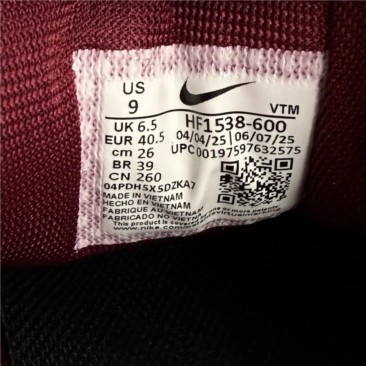 Nike shoes - Nike Pegasus - Pegasus - HF1538-600 - Red 5