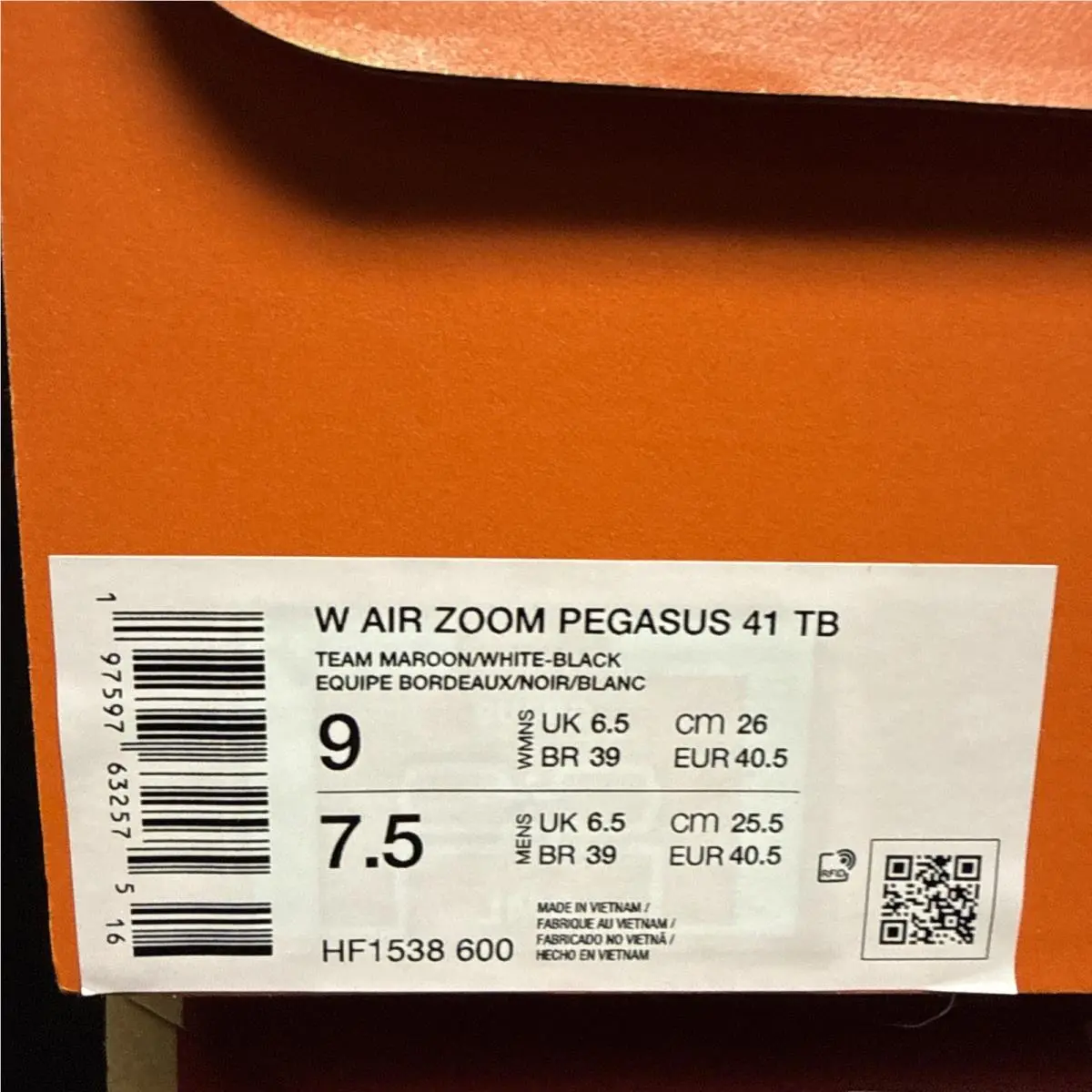Nike shoes - Nike Pegasus - Pegasus - HF1538-600 - Red 7