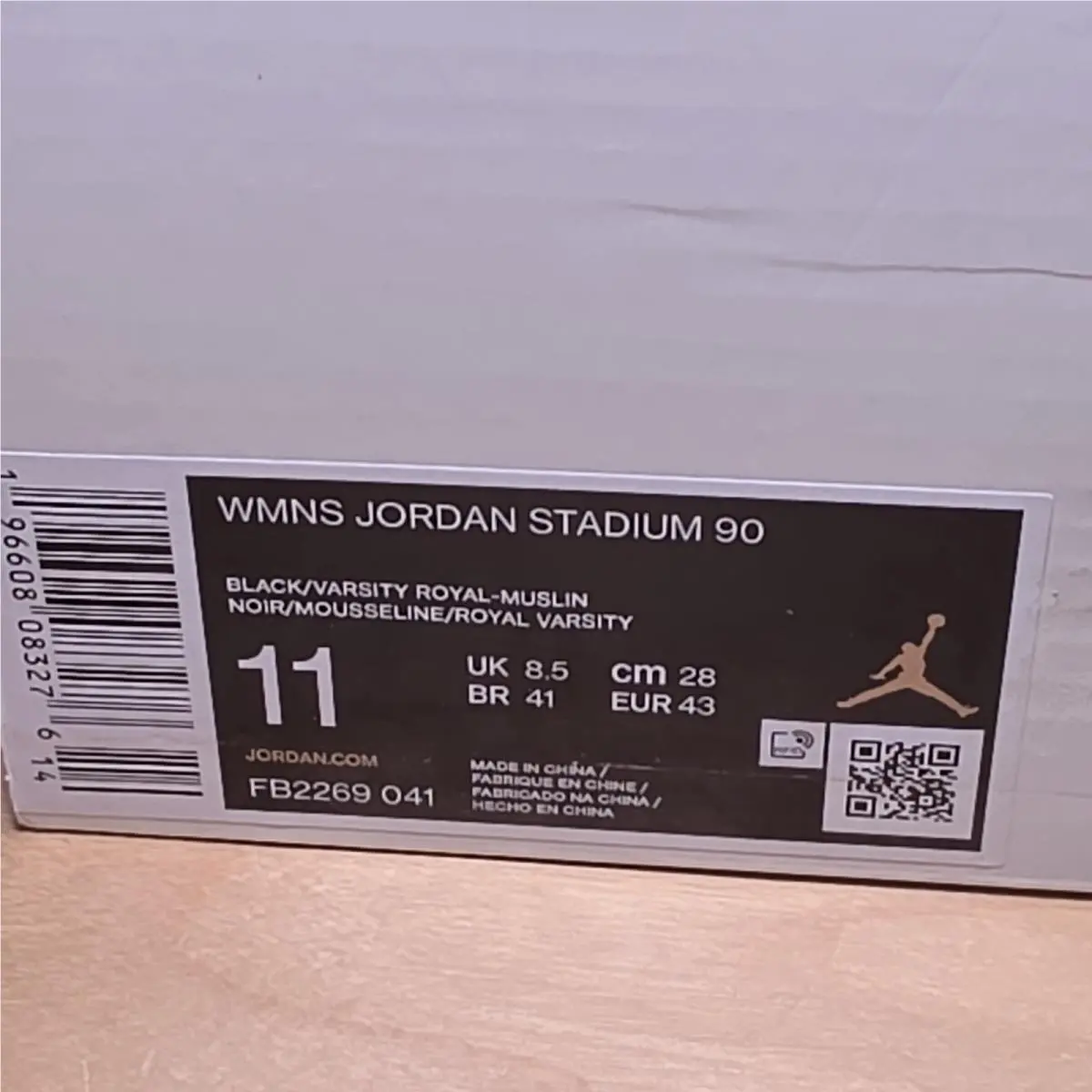 Nike shoes - Jordan Stadium - Stadium - FB2269 041 - Black Blue 0