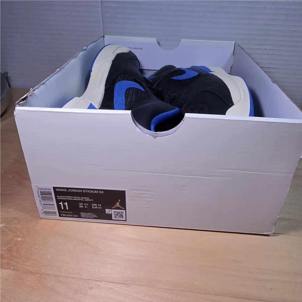 Nike shoes - Jordan Stadium - Stadium - FB2269 041 - Black Blue 1