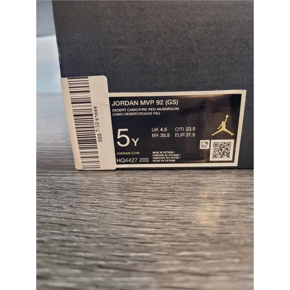 Nike shoes - Jordan MVP 92 (GS) - MVP - Beige 5