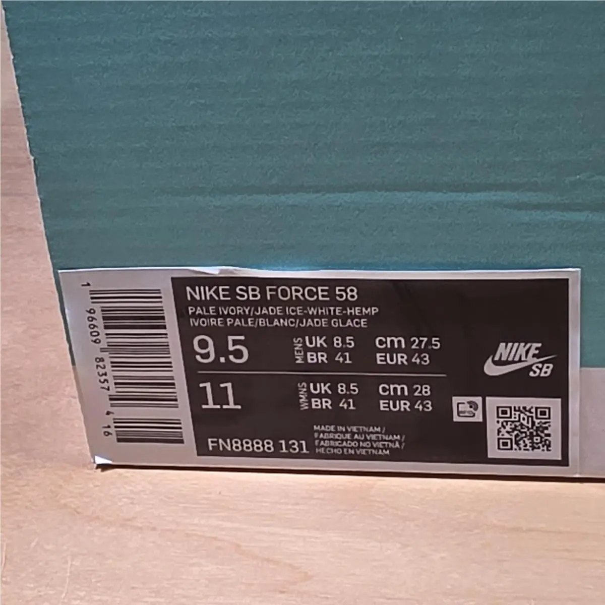 Nike shoes - Nike Force 58 SB - Force - FN8888-131 - Multicolor 1