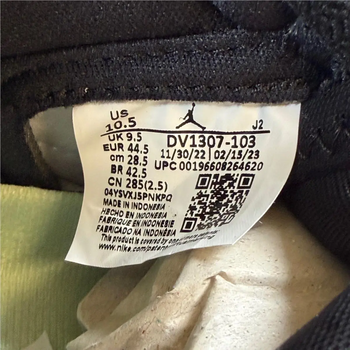 Nike shoes - Air Jordan 1 Zoom CMFT 2 - Green 5