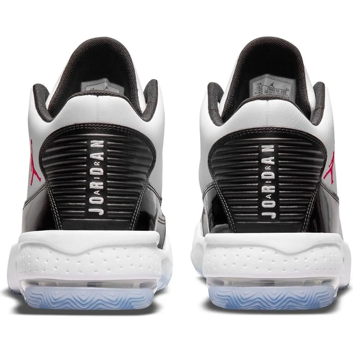 Nike shoes - Jordan Max Aura 2 - Max Aura - White/Gym Red-black (UPC: 0194957257935) 1