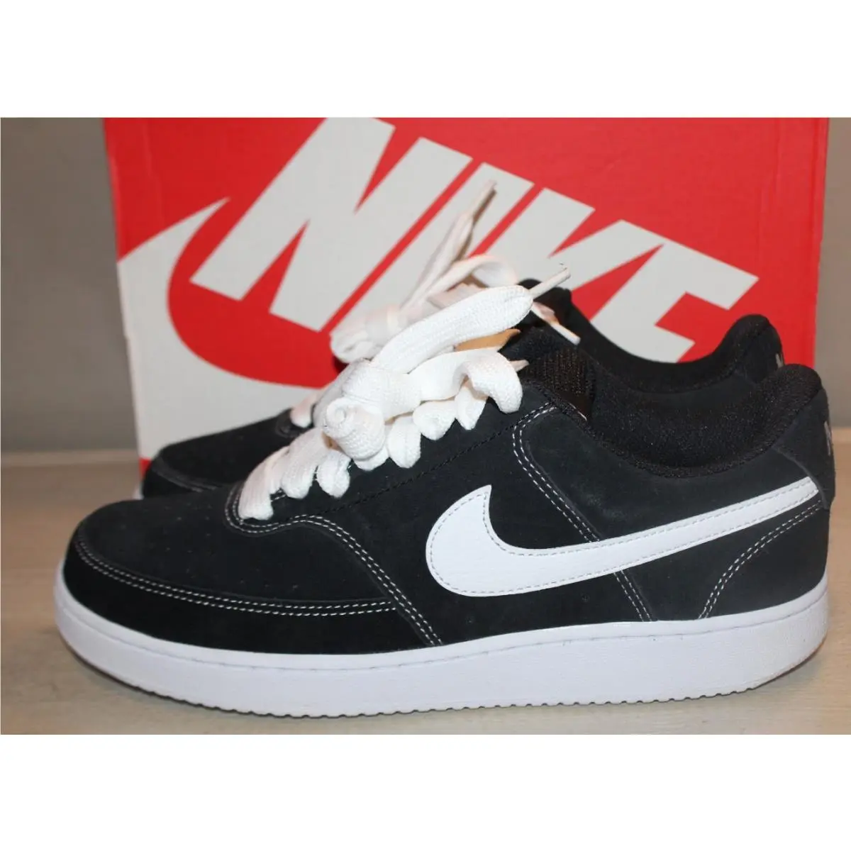 Nike shoes - Nike Court Vision Low FL - IO7727-002 - Black 5